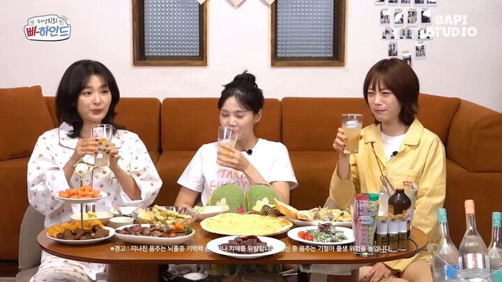 (ENG SUB) KARA Heo Youngji Behind The Scenes With Red Velvet Seulgi and Oh My Girl Hyojung