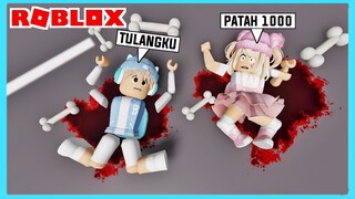 Aku Dan Adiku Patah Tulang Sampai 1000 Kali Di Roblox Brookhaven ft @Shasyaalala