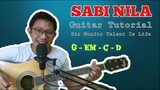 SABI NILA | Guitar Tutorial for Beginners