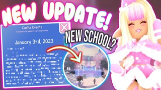 NEW UPDATE OUT NOW! NEW SCHOOL TEA, NEW YEARS UPDATE TEA, & MORE! ROBLOX Royale High