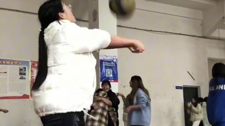 Help! This isn’t the volleyball I know.