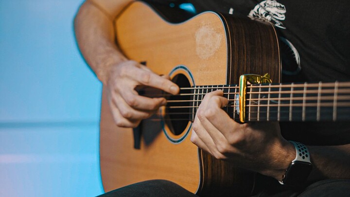 High energy ahead! Playing the guitar at the eleventh fret can have such a coquettish effect? ?