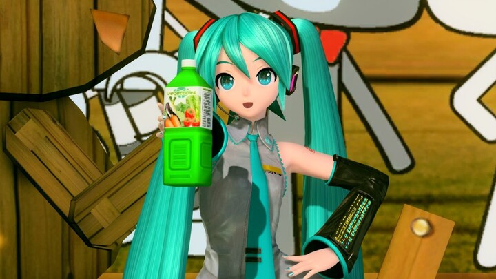 【For learning to dance】Vegetable juice【Fixed lens】【Hatsune Miku】