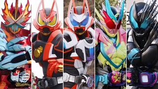 Kamen Rider Super Form Henshin (Kuuga►Geats)