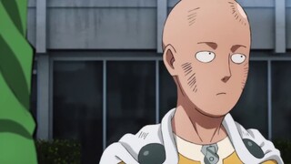 One Punch Man was completely defeated by his opponent? He only needed two fingers to beat Saitama, t