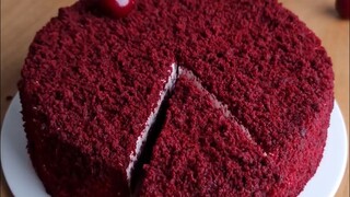 How about some red velvet cherry cake for afternoon tea?