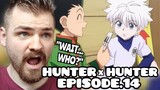 HUNGER GAMES ANIME??!! | HUNTER X HUNTER - Episode 14 | New Anime Fan | REACTION!