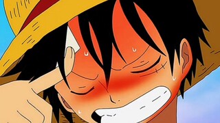 "Luffy's reaction to seeing the Empress and Nami bathing" Will Luffy also blush? Choose between the 
