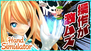 手を操るゲームで海外の人がヤバかったww【Hand Simulator】