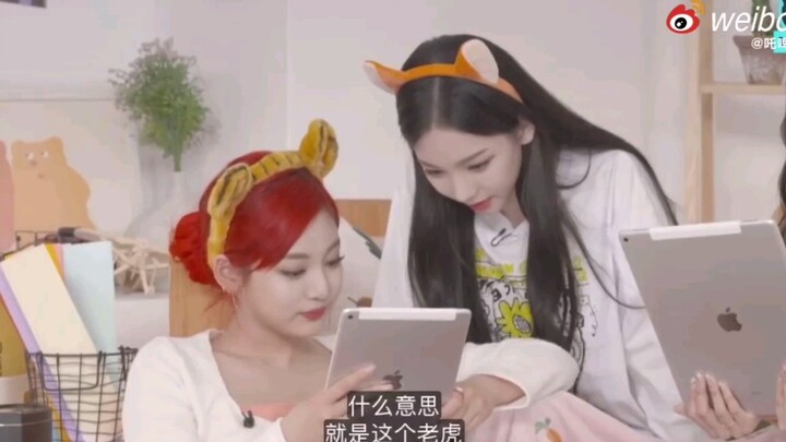 Ningking nói tiếng Trung rồi kìa (Mọi người ơi, thích nghe Ningning nói chuyện quá haha) Hổ Đông Bắc