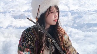 第二次才拍成功的雪崩戏❄️