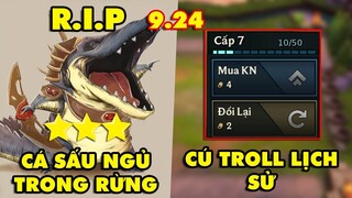 TOP 8 thay đổi quan trọng trong Đấu Trường Chân Lý 9.24: RIP Cá sấu ngủ trong rừng,  Riot siêu troll