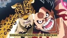 SERANGAN GABUNGAN LUFFY, ZORO, LUCCI & KAKU BERHASIL KALAHKAN MAKHLUK TERKUAT DI DUNIA! ONE PIECE