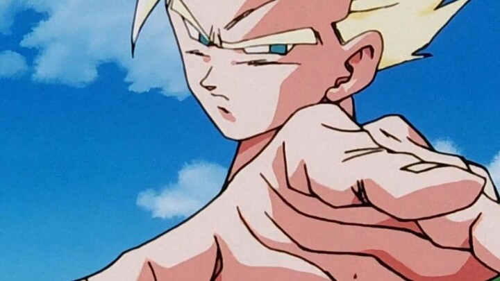 Gohan: Watch me pull a “Tang Yishou” and trick him into going to the other side! 😄