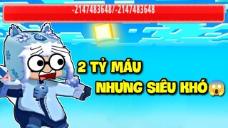 MEOWPEO CÓ 2 TỶ MÁU NHƯNG MAP NÀY CÒN KHÓ HƠN MAP 1 MÁU TRONG MINI WORLD MINI GAME