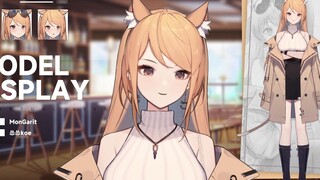 [live2d model display] The sweet words of a cute bad woman