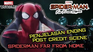 Misterio Beneran Mati ! | Penjelasan Ending & Post Credit Scene Spider-Man Far From Home (Part 1)