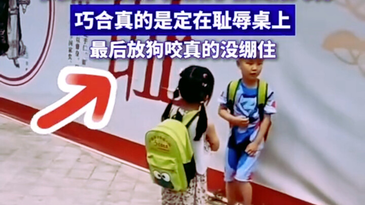 Meyangyang menyuruh Foyangyang menggigit Xiyangyang.
