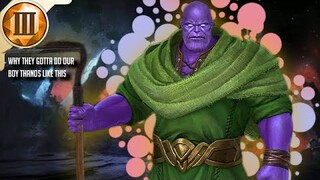 they did our boy Thanos kinda dirty