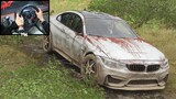 Rebuilding BMW M4 GTS - Forza Horizon 4 | Steering Wheel + Paddle Shifters | Gameplay