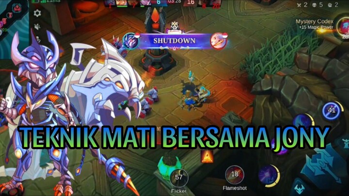 TEKNIK MATI BERSAMA JONY