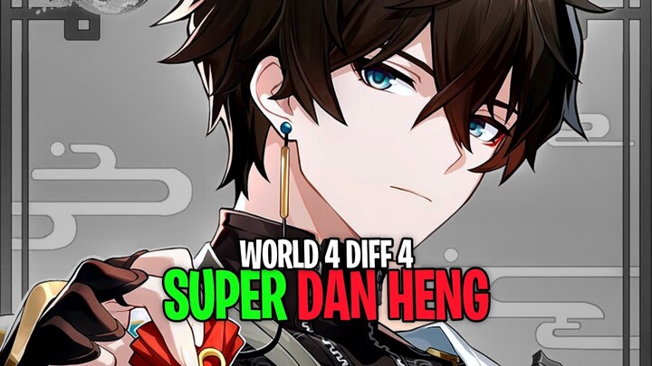 4 STARS ONLY! LVL 60 SU WORLD 4 DiFF 4  Di Honkai Star Rail