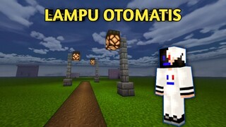 Tutorial Membuat Lampu Otomatis Di Minecraft!!!