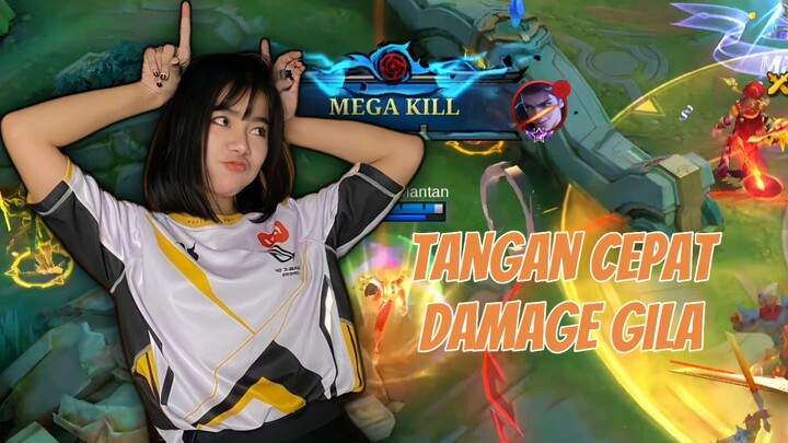 Tangan Petir, Damage Overload! Gusion Nggak Ada Obat!