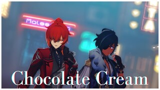 【MMD Genshin Impact】Chocolate Cream 【Kaeya&Diluc】