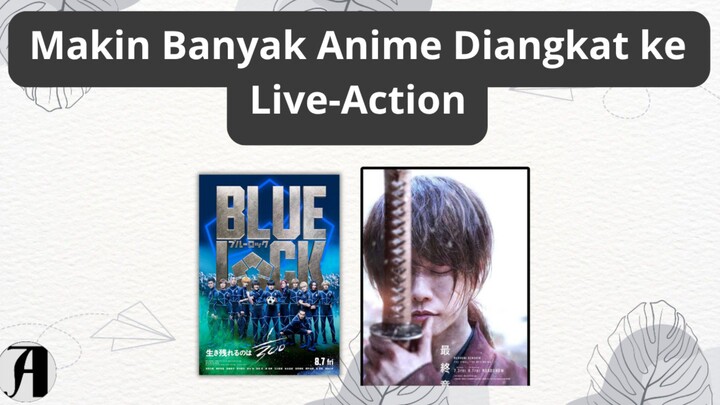 (Berita Anime) Makin Banyak Anime Diangkat ke Live-Action, Crunchyroll Ikutan .