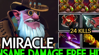 MIRACLE Sniper สร้างความเสียหายอย่างบ้าคลั่งด้วย Physical Build Dota 2