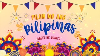 Angeline Quinto - Piliin Mo Ang Pilipinas feat. Vincent Bueno (Lyrics)