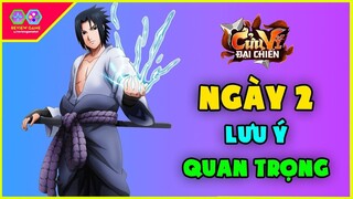 Cửu Vĩ Đại Chiến - Hướng Dẫn Chơi Ngày 2 Cho Tân Thủ & Những Lưu Ý Cực Quan Trọng, Giftcode mới