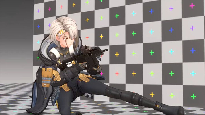 Swedish animator Ha_ru shooting animation practice