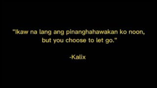 ikaw nalang ang pinanghahawakan ko noon, but you choose to let go:((  #wattpadlines #iconiclines