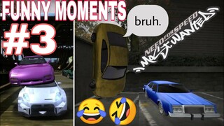 NFS MOST WANTED FAILS, STUNTS & FUNNY MOMENTS #3
