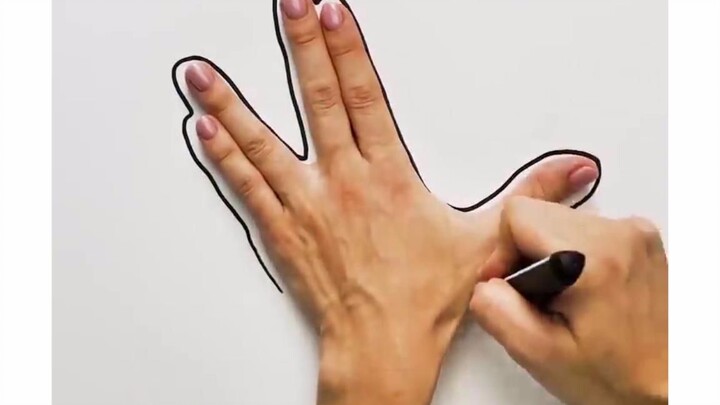 (วาดภาพ) "ใช้มือร่างภาพออกมาให้น่ารัก ๆ ได้ง่ายขนาดนี้เลยเหรอ"