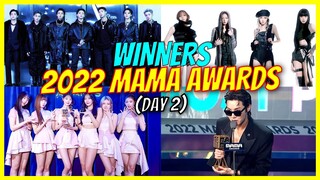 2022 MAMA Awards Winners from Day 2