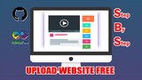 How to Upload a Website Online FREE | Upload Your Website To The Internet 2021 Free