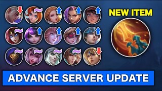 NEW ITEM? NEW MATHILDA ULT BUFFED ODETTE AND MORE IN NEW ADVANCE SERVER UPDATE