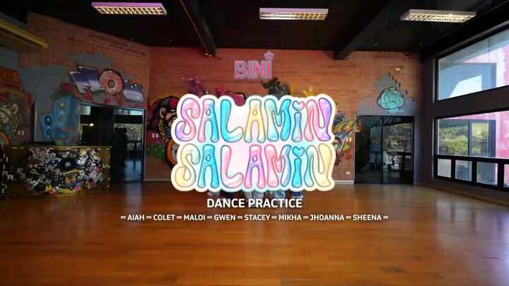 BINI - 'Salamin Salamin' (dance practice)