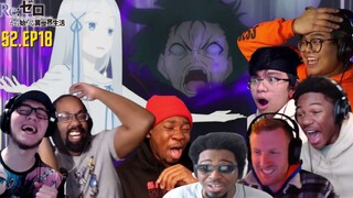 PANDORA ! THE WITCH OF VANITY ?!  RE ZERO SEASON 2 EPISODE 18 BEST REACTION COMPIALTION