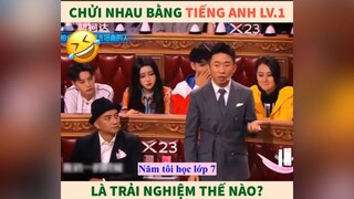 Tiếng anh nhé này đi chửi nhau thì chỉ có hạng nhất#videohaynhat