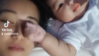 Kasalanan ng tiktok to🤦😂 please follow our baby tiktok https://www.tiktok.com/@ellatot058/video/71