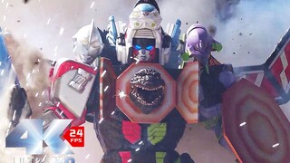【奇迹の合体】我左手初号机！右手奥特曼！头顶假面骑士1号，胸前哥斯拉