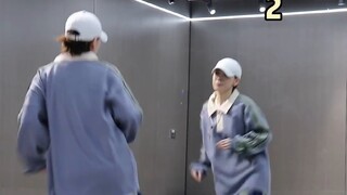 Hiphop easy and happy steps 😁 You can dance as long as you have feet｜Girls look cool (daily practice