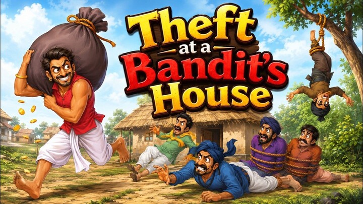 Theft at a Bandit's House | 2d Animation Story😂