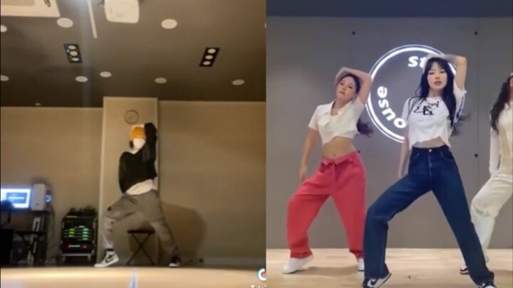 OnlyOneOf Lee Tae-yeop menari ulang lagu "hey mama" dibandingkan dengan koreografi aslinya oleh noze