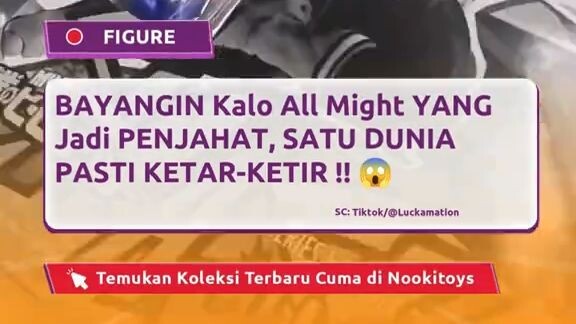 Bayangin kekuatan segila All Might tapi dipakai buat jadi penjahat. 💀🔥