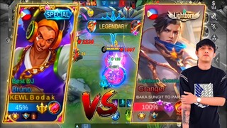 MASTER BODAK MEETS SUNGIT IN RANKED GAME  | TOP GLOBAL/PHILIPPINES BRUNO | - Mobile Legends